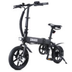 DOHIKER 14 Zoll Elektrisches Fahrrad E-Bike Faltrad 250W in Schwarz