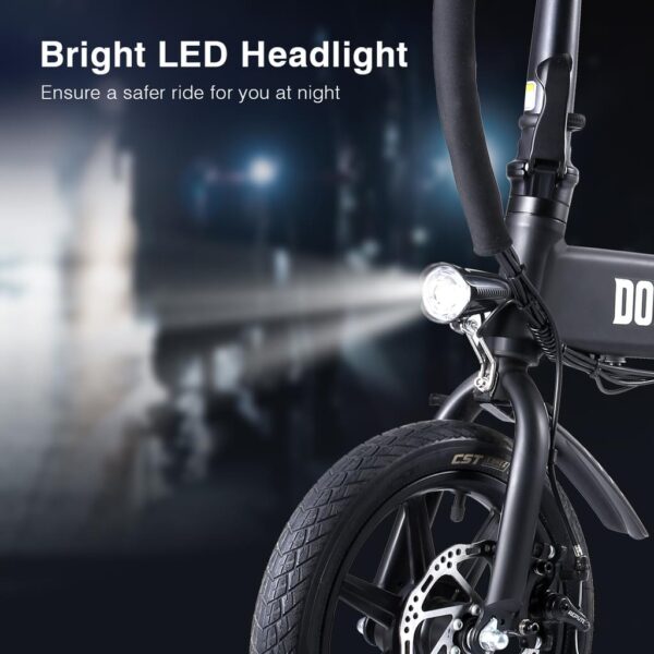 DOHIKER 14 Zoll Elektrisches Fahrrad – Faltrad E-Bike 250W – Bild 2