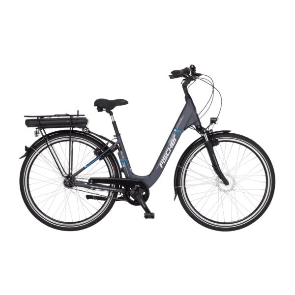 FISCHER City E-Bike ECU 1401 28 Zoll in modernem Design mit Akku und LED-Beleuchtung