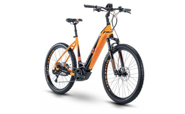 Raymon CrossRay E 7.0 Tiefeinsteiger E-Bike mit 500 Wh Akku