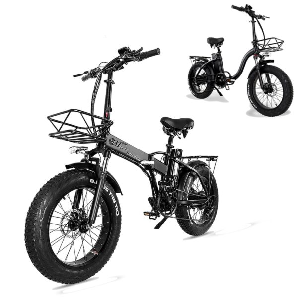 20 Zoll Elektrofahrrad Fatbike – Klappbares E-Bike, 750W Motor, – Bild 6